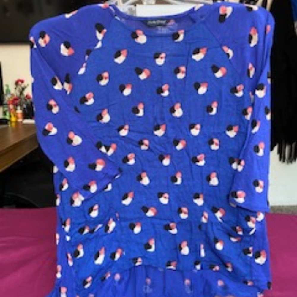 Lucky Brand Mid-Sleeve Blouse